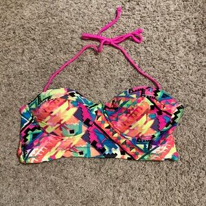 dELiA*s | Colorful 90s Print Swim Top